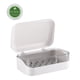 thumbnail image 5 of OUNONA - Jabonera de baño sin marca, estuche de almacenamiento de jabón con drenaje, contenedor de almacenamiento de jabón portátil, jabonera para el hogar, 5 of 6