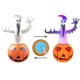 thumbnail image 1 of Halloween Inflatable Ghost with Pumpkin, Blow Up Ghost LED Lights, Halloween Decorations Air Blown Ghost for Home Yard Lawn, 1 of 5