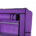 thumbnail image 4 of Ktaxon 10 Tier Shoes Cabinet Storage Organizer Shoe Rack Closet Holds-Purple-22.83'' x 11.4'' x 63'', 4 of 8