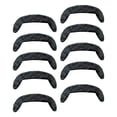 thumbnail image 4 of 10 Uds. De bigotes falsos, disfraz de barba de Halloween, accesorios de Cosplay, pelo Facial para escenario Negro Jinwen barba falsa, 4 of 8