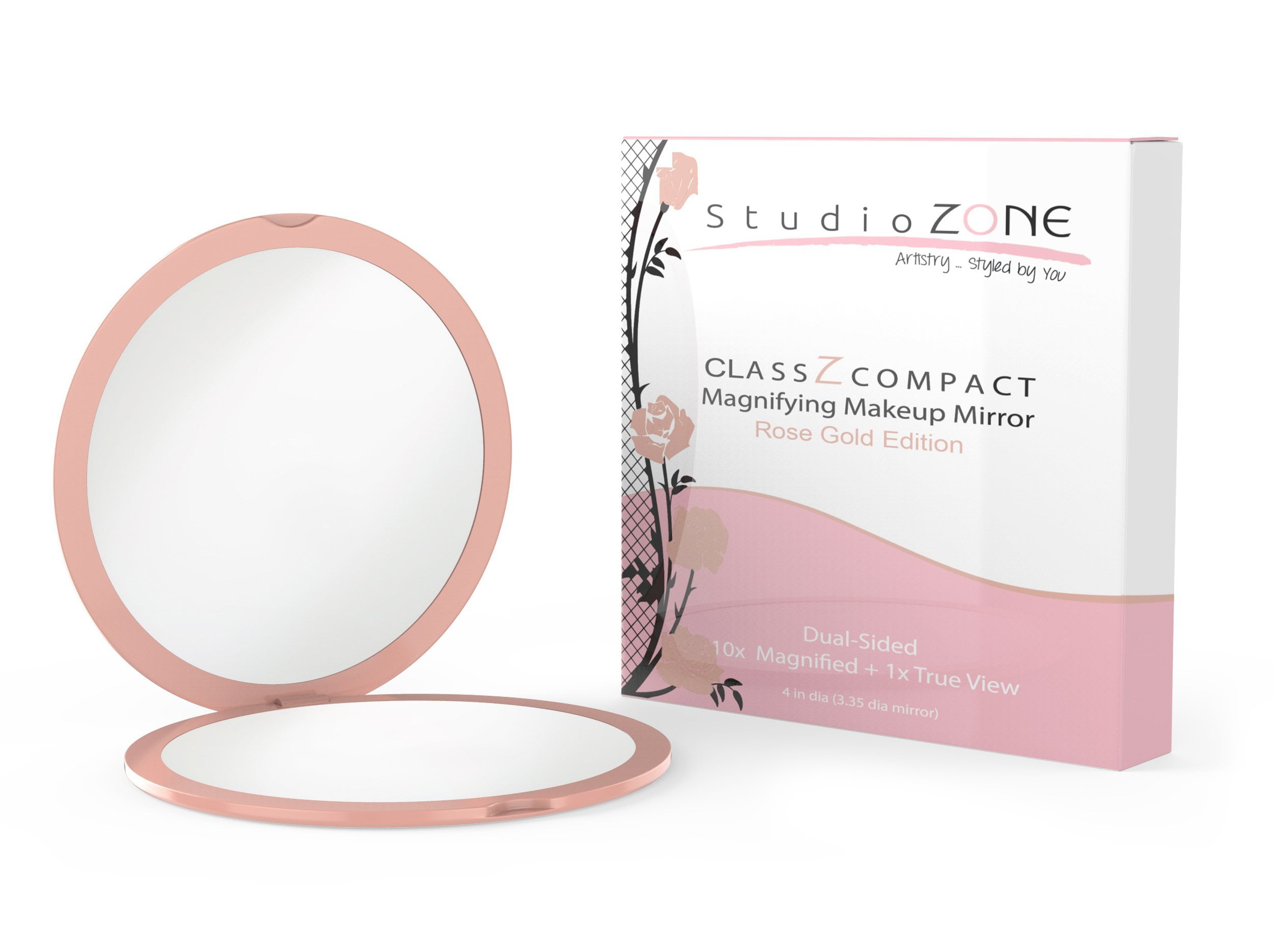 Compact Mirror 10x Magnifying Makeup Mirror Perfect For Purses Travel 2 Sided With 10x Magnifying Mirror And 1x Mirror Classz Compact Mirror Rose Gold Edition Walmart Com Walmart Com Compact Mirror 10x Magnifying Makeup Mirror Perfect For Purses Travel 2 Sided With 10x Magnifying Mirror And 1x Mirror Classz Compact Mirror Rose Gold Edition Walmart Com Walmart Com