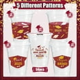 thumbnail image 4 of GuassLee Maroon Graduation Decorations 2025 Party Cups - 50pcs 12 Oz Maroon Disposable Graduation Plastic Clear Cups for Drinks Class of 2025 Grad Party Supplies, 4 of 8