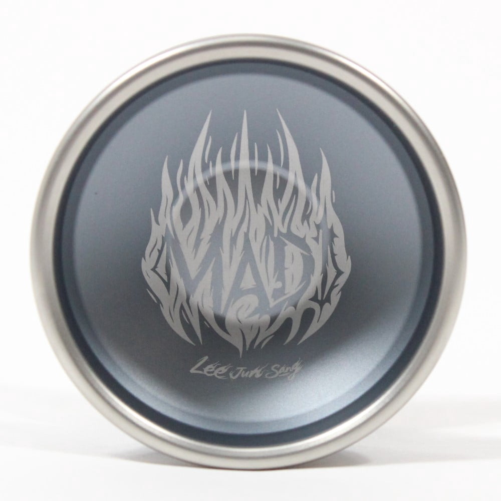 W1LD (Worldwide 1nnovative Leading Design) MAD Yo-Yo - Bi-Metal - Lee Jun Sang Signature YoYo (Matte Light Blue Raw Rim)