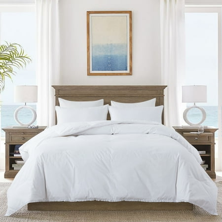 Ruffle Down Comforter - Full/Queen - White