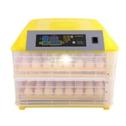 Automatic digit al 96 Eggs Turning Lighting Incubator Chicken Birds Hatcher