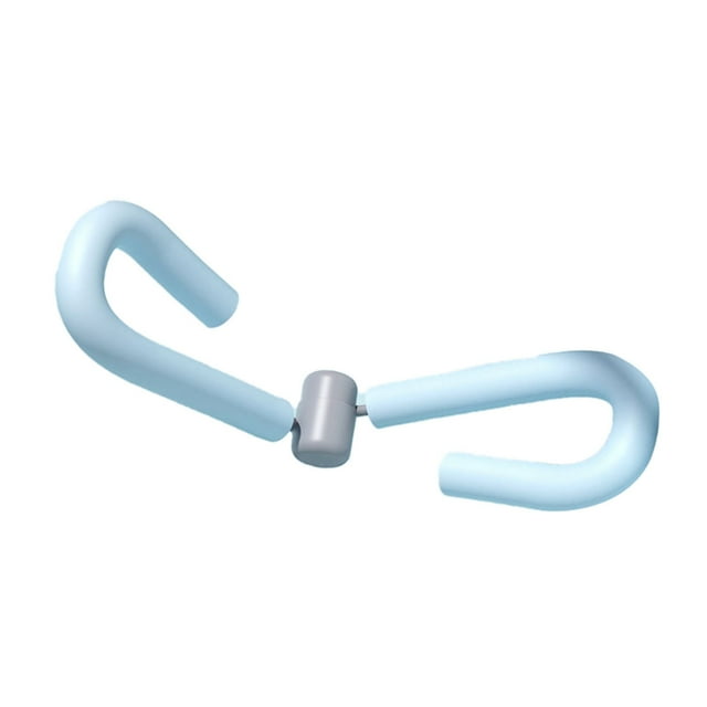 Ejercitador de cadera Acero NBR PP Diseño ergonómico Entrenamiento de tóner de muslo elástico portátil para rehabilitación posparto Azul