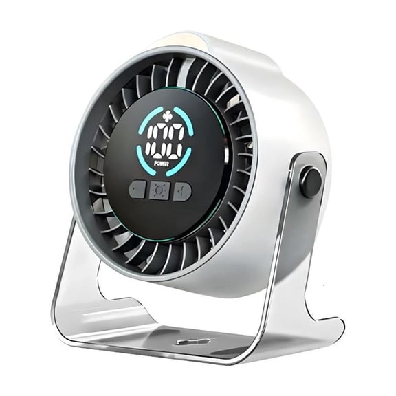 ZELVINN Modern Work Fan with Tilting Head Design Great for Mini Areas