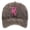Coffee, variant on AJGRHE Unisex Cancer Publicity Ribbon Embroidered Baseball Caps Outdoor Sports Hop Denim Washed Hats Adjustable Daily Leisure Black One Size