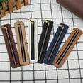 thumbnail image 3 of Mightlink Faux Leather Bag Zipper Strip Stainless Clothing Luggage Faux Leather DIY Sewing Zipper Chain with Sewing Holes, 3 of 7