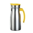 thumbnail image 3 of predolo Carafe à Café Isolée en Acier Inoxydable 0,8 L Pichet pour Boissons Froides Couvercle Étanche Jaune avec Poignée, 3 of 8