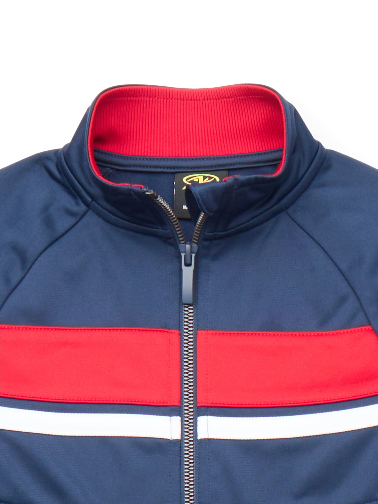 Athletic Works Boys Active Track Jacket, Sizes 4-18 & Husky