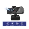thumbnail image 3 of 2K Drive-free Built-in Microphone 360 Degrees Rotatable Lens Computer Web Camera - Black, 3 of 5