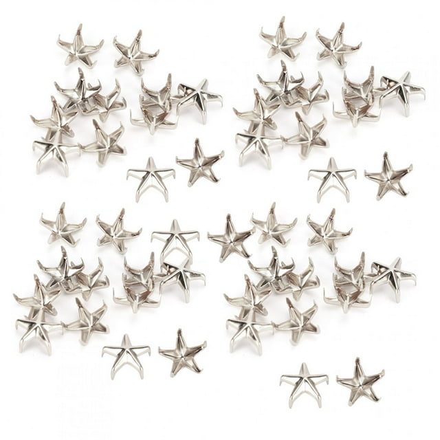 Rivets Étoiles, 200pcs Rivets Étoiles Rivets 5 Rivets Pointus MM Rivets Étoiles Fonctionnalité Polyvalente
