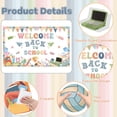 thumbnail image 3 of Set de tablones de anuncios Justforjoyful Boho Welcome Back to School, 3 of 7