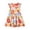 a-White5124, variant on Kids Toddler Girls Floral Heart Print Ruffle Sleeve Crewneck Dress Pleated Skirt Casual Spring Summer A Line Dress For Little Girls Daily Wear Purple 4-5 Years