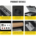 thumbnail image 3 of SHENGJINSH A3 DTF Powder Shaking Machine, 13.4in Automatic DTF Powder Shaker and Dryer with Auto Winding Function, All in One Curing Oven for DTF Printing Transfers, 3 of 9