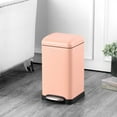 thumbnail image 5 of happimess Betty Retro Mini 3.2-Gallon Step-Open Trash Can, Flamingo Pink, HPM1012G, 5 of 7