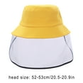 thumbnail image 4 of Chapeau de Protection Faciale pour Enfants Détachable ;;; ;;; ;;; Protection Faciale Transparente Bouclier Écran Casquette de Pêcheur, 4 of 9