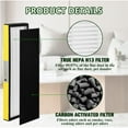 thumbnail image 3 of AMI PARTS FLT4825 HEPA Filter B Replacement Air Purifier Air Filter for AC4825 AC4300, AC4900, AC4800, 3 of 9
