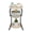 Beige, variant on ZEXVIDA Vintage Round Side Table, 3-Tier Slim Waist End Table with Storage Shelf,Compact Tea Table Beside Sofa or Bed, Corner Coffee Table Nightstand for Living Room Bedroom Small Spaces,Rustic Brown