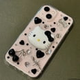 thumbnail image 2 of Sanrio-funda de teléfono 3D Hello Kitty para IPhone, carcasa trasera transparente Y2k, regalo para niña, 14, 13, 12, 11 Pro Max, Mini, X, XR, XS MAX, 7, 8Plus Fivean unisex, 2 of 2