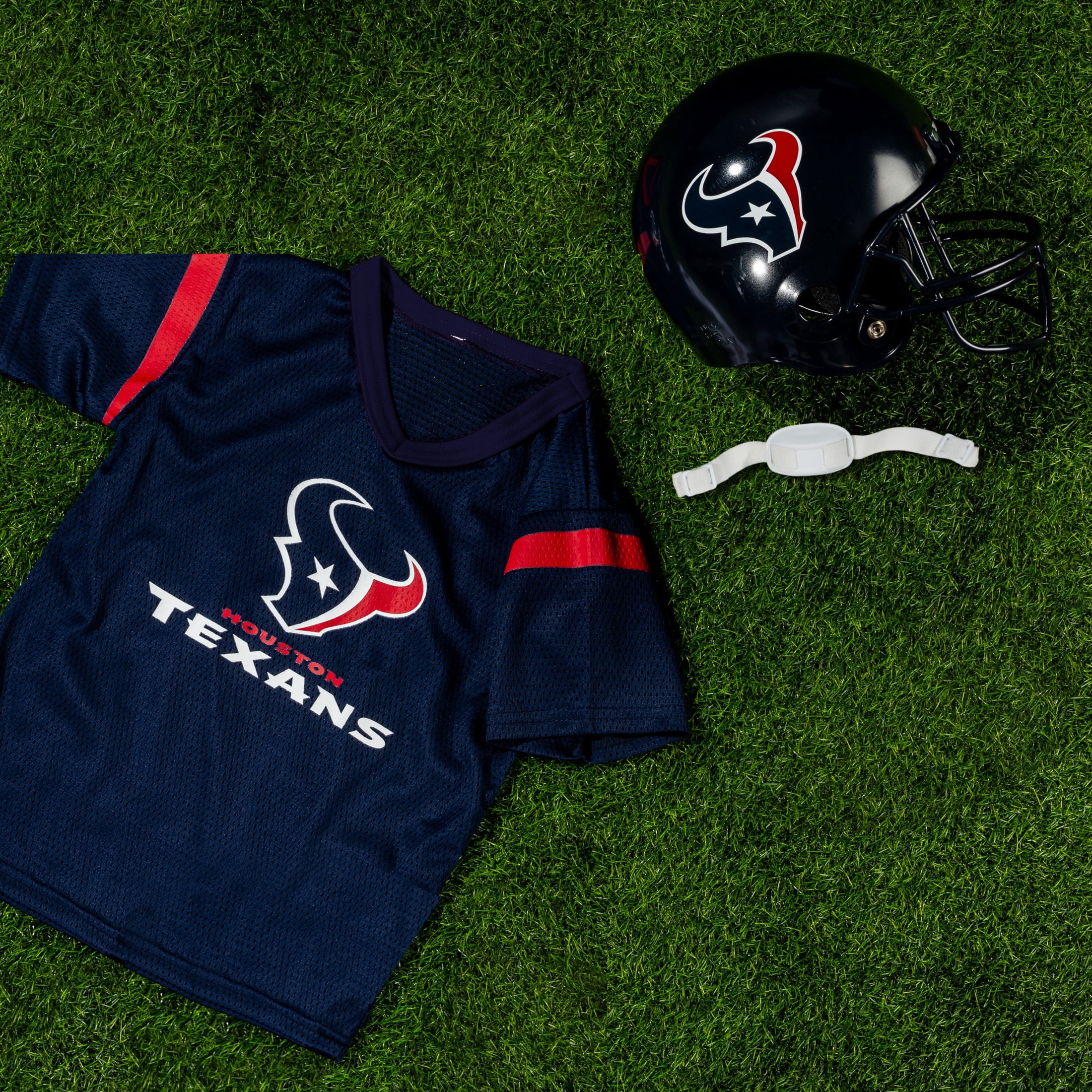 Franklin Sports Houston Texans Kids NFL Uniform Set - Youth NFL Team Jersey, Helmet + Apparel Costume - Official NFL Gear -Youth Medium