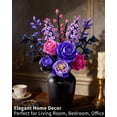 thumbnail image 2 of Set de Construcción de Ramo de Flores TYCOLE Rosas Moradas Botánicas, 2 of 7