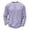 #A01-Light Purple, variant on Oazcsf Mens Long Sleeve Shirts Casual Waffle Knit Thermal Pullover Sweater Crew Neck Lightweight Texture Undershirt Winter Thick Big and Tall Men's Tops
