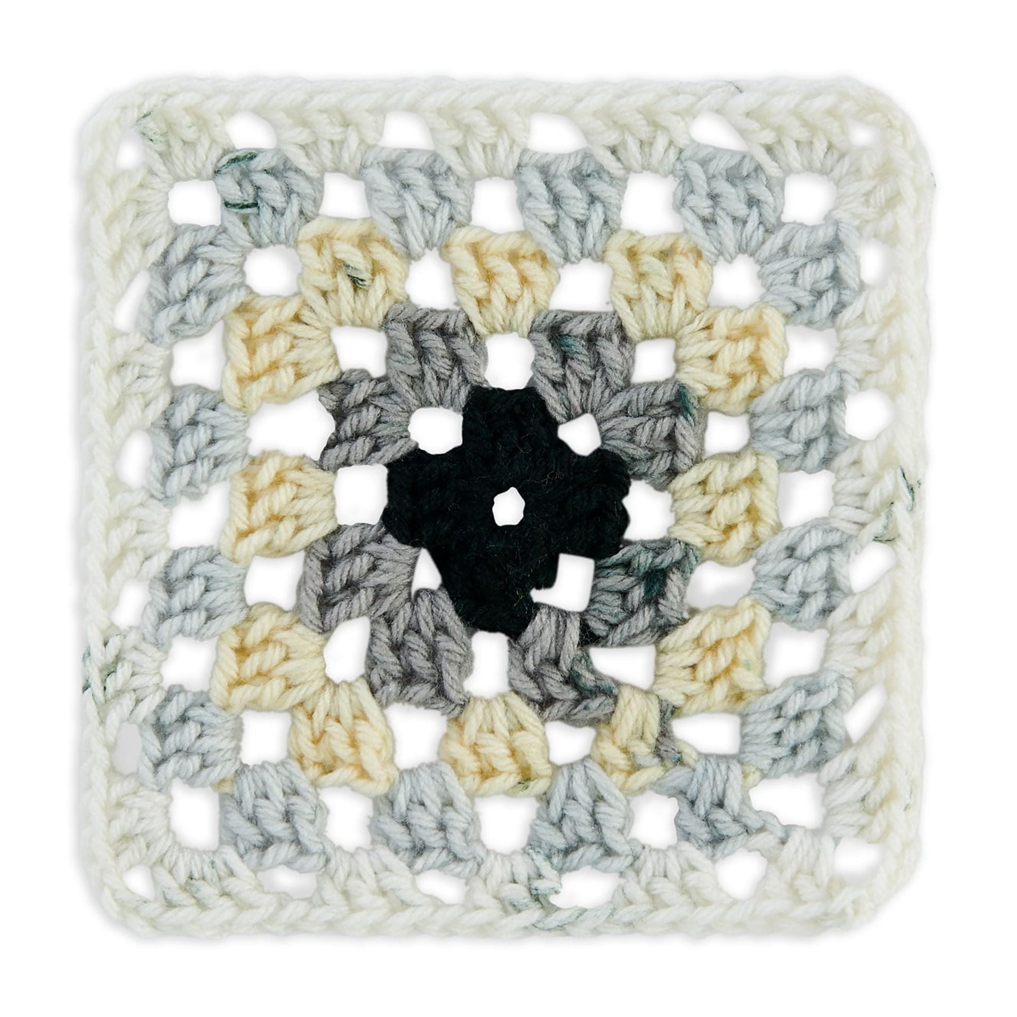 (2 pack) Red Heart™ Granny Square 250g Yarn (6 Pack), Soft White - Shadow