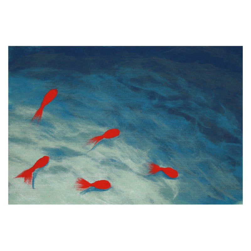 Trans Ocean Import Co Liora Manne Goldfish Indoor Outdoor Doormat by Supplier Generic
