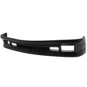 Ikon Motorsports متوافق مع 92-98 BMW E36 AC Type II Style Half Front Bumper Lip - Polyurethane PU