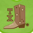 thumbnail image 4 of Inktastic Texas Cowboy Boot Boys or Girls Baby Bib, 4 of 4