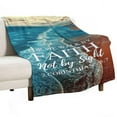 thumbnail image 5 of Bible Verses Corinthians 5 7 Throw Blanket Inspirational Prayers Quotes Flannel Blanket Soft Sofa Decor Blanket Gifts for Women Men 50"x60", 5 of 6