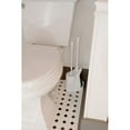 thumbnail image 3 of Casabella Toilet Bowl Brush and Plunger Combo Set, White, 3 of 4