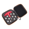 thumbnail image 4 of 10 piezas de tornillos de peso para tacos de billar, tornillos de peso para tacos de billar de 2G/3G/4G/5G/6G/7G/8G/9G/10G/11G, 10 tamaños de peso par Plata, 4 of 8