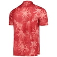 thumbnail image 3 of Men's Colosseum Crimson Washington State Cougars Palms Team Polo, 3 of 3