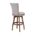thumbnail image 3 of Tabouret Pivotant Raleigh 26" en Lin Ivoire Mastic, 3 of 7