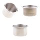 thumbnail image 1 of Taza de Bebida Empotrada Macarena 3 Piezas Acero Inoxidable, 1 of 8