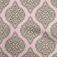thumbnail image 1 of oneOone Cotton Jersey Light Pink Fabric Asian Paisley Floral Quilting Supplies Print Sewing Fabric By The Yard 58 Inch Wide, 1 of 4