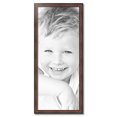 thumbnail image 2 of ArtToFrames 18" x 44" Honors Mahogany with Black Picture Frame, 18x44 inch Brown Wood Poster Frame (WOM-5154), 2 of 7