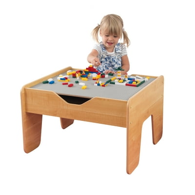KidKraft Reversible Wooden Activity Table with 195 Kuwait Ubuy