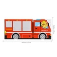 thumbnail image 2 of Fire Truck Design Cat Scratch Box Corrugated Paper Pet Cat House Kitten Scratch, 2 of 9