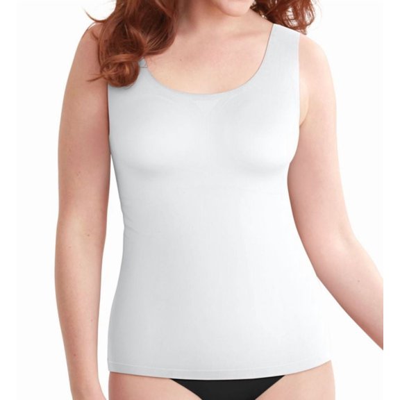 Women's Bali DF0057 Comfort Revolution EasyLite Shaping Tank (White M)
