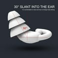 thumbnail image 2 of Bouchons d'Oreilles de Natation en Silicone Doux, Bouchons d'Oreilles Réutilisables et Étanches pour Adultes, Réduction de Bruit, pour Dormir, Menuiserie, Voyage, Douche, Bain, 2 of 6