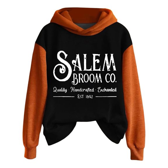 Gunia Toddler Boy Girl Halloween Sweatshirt Hoodie Unisex Graphic Long Sleeve Pullover Hooded Sweatshirt Cozy Jacket Tops Fall Clothes Black 3-4 Years