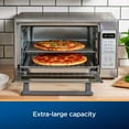 thumbnail image 2 of Oster Extra-Large Air Fryer Oven, 10-in-1 Versatile Cooking Functions, Fits 2 Large Pizzas, Stainless Steel, Perfect for Holiday Hosting, 2 of 7