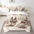 thumbnail image 2 of Homewish Floral Butterflies Bedding Comforter Set 7pcs for Kids Children Teens,Spring Garden Queen Bedding Sets Super Cozy,Chic Flowers Queen Sheet Sets,Lightweight Room Decor,Reversible, 2 of 8