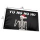 thumbnail image 3 of Banner Wizfuyq, bandera navideña con forma de calavera, 91 x 152 cm, con ojales, 3 of 6