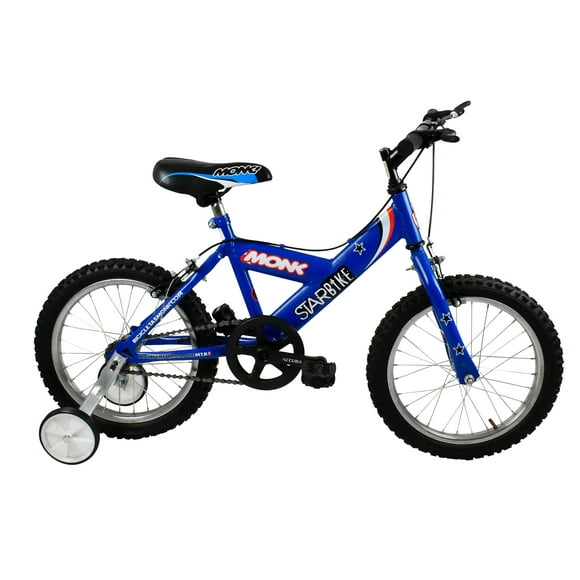 Bicicleta Niño Rodada 16 Monk 1 Velocidad Starbike Azul
