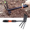 thumbnail image 4 of Destyer Garden Spatula Carbon Steel Portable Spade with Handle Flower Tree Vegetable Gardening Tool Planting Digging Tools, 4 of 6